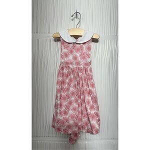 Elephantito Little Girl Collared Floral Dress - 100% Cotton